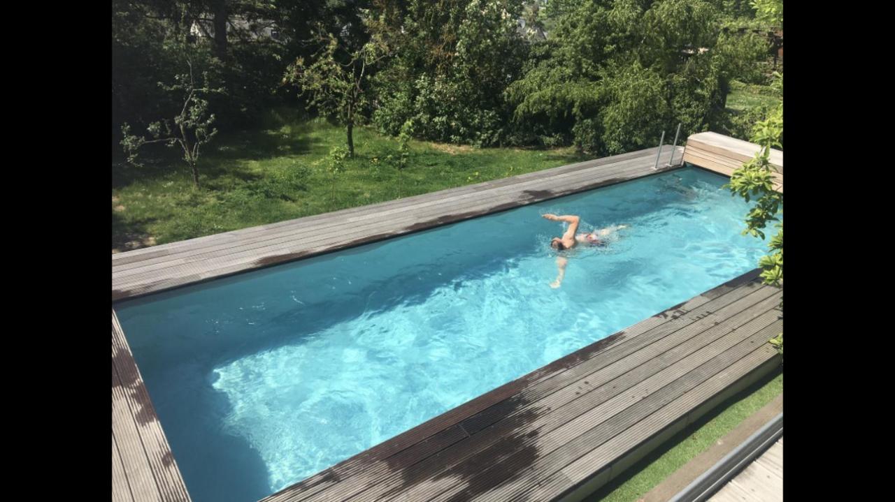 Ueber Den Daechern Von Koblenz - Aussichts-Wohnung Naturpark Rheinblick, Ruhig, Zentrumsnah, Sport-Pool Kültér fotó