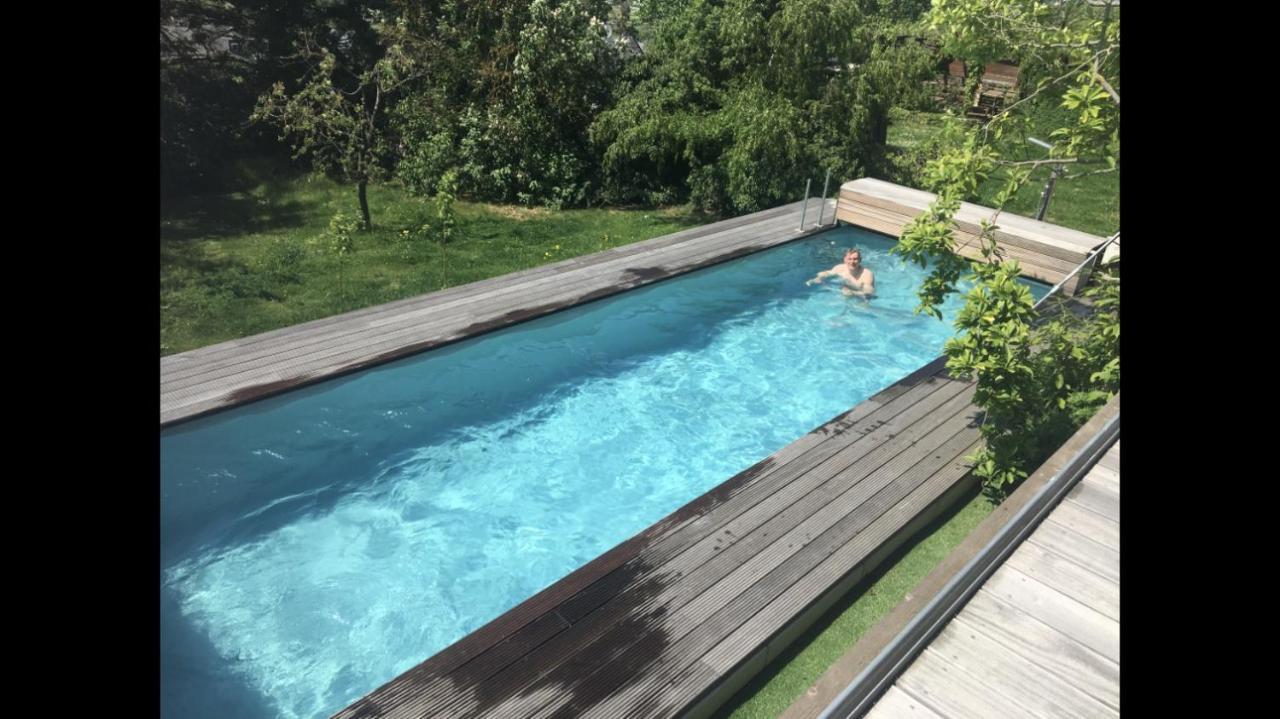 Ueber Den Daechern Von Koblenz - Aussichts-Wohnung Naturpark Rheinblick, Ruhig, Zentrumsnah, Sport-Pool Kültér fotó